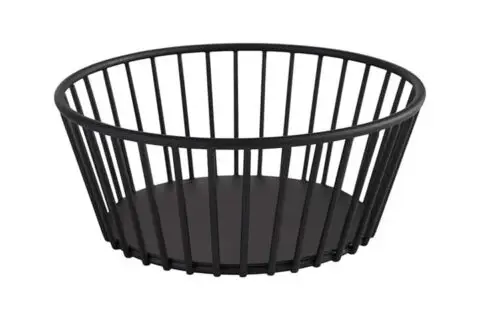 Brotkorb -Urban- Ø 17 cm schwarz