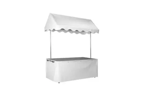 Buffetstand weiß