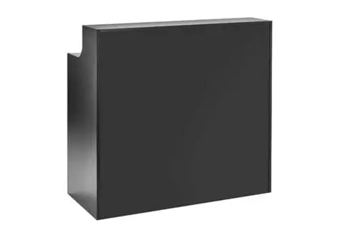 Empfangs-/ Akkreditierungscounter schwarz 1,10 m