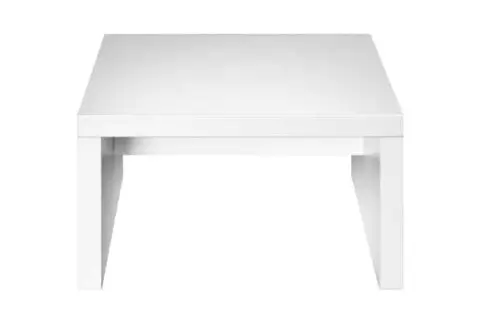 Loungetisch 68 x 68cm weiß
