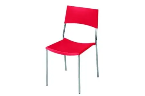Stuhl Berlin rot