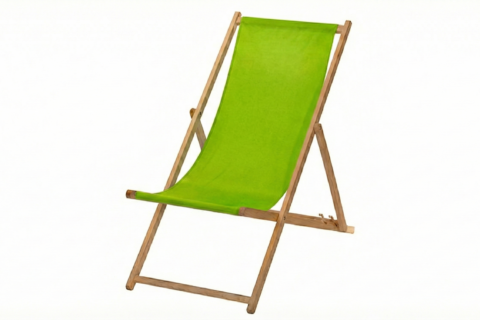Liegestuhl grün