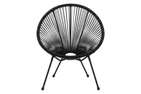 Sessel Acapulco schwarz